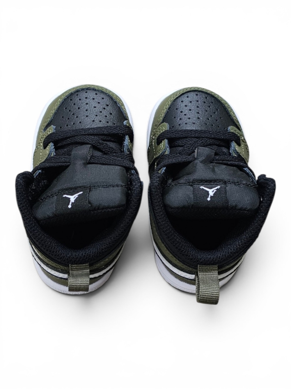 Nike Air Jordan 1 Mid Toddler Olive Black 4C - Picture 8 of 10